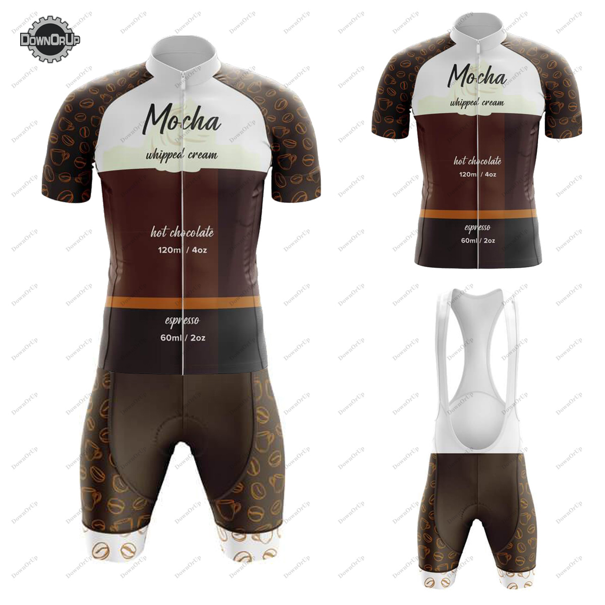 Summer Clothing List - Zestaw kolarski męski: koszulka z krótkim