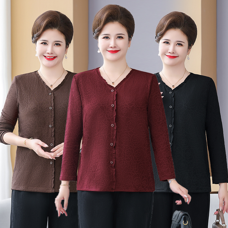 Summer Clothing Fabric - Damska koszulka plus size na wiosnę