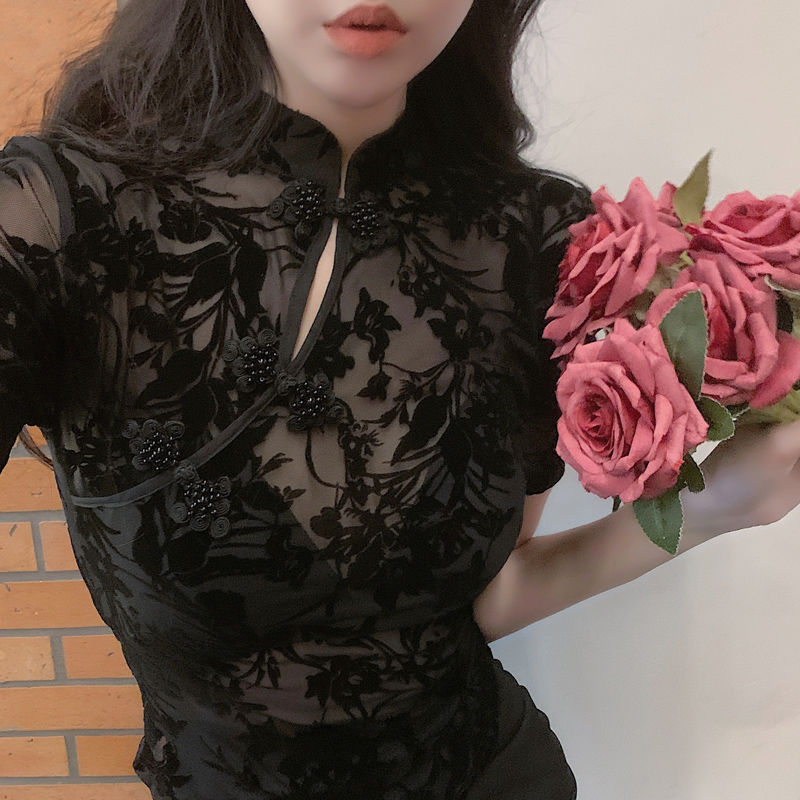 Summer Clothing Aesthetic - Damskie koszule letnie w stylu chińskim,