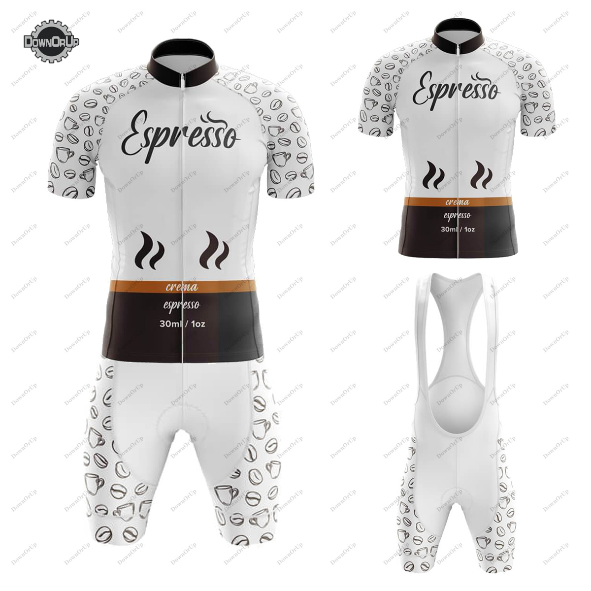 Summer Clothing List - Zestaw kolarski męski: koszulka z krótkim