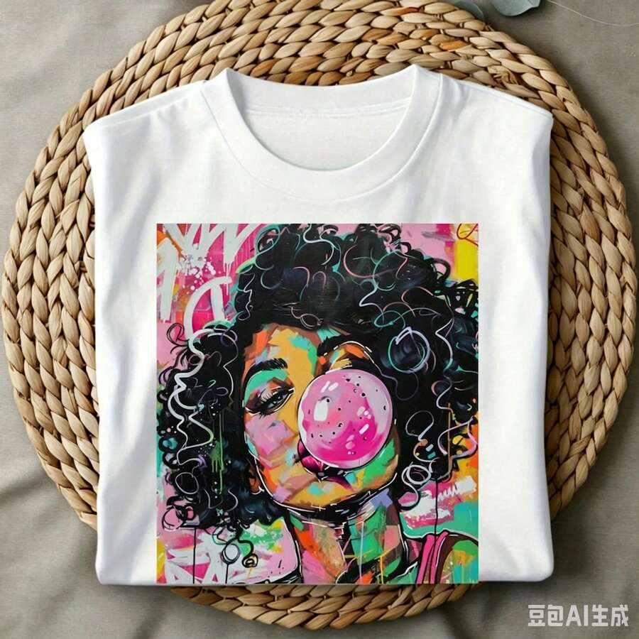 Summer Clothing Trends 2025 - Koszulka damska z grafiką: Funky Weekend