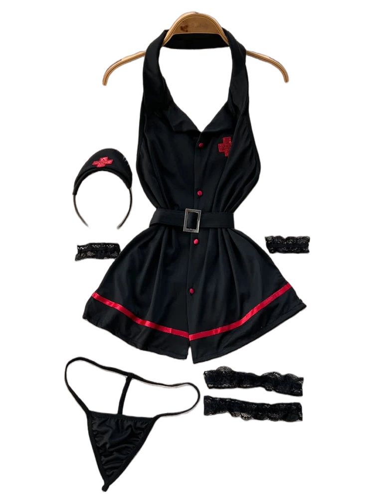 Summer Clothing Ladies - Erotyczna Moda Seksowna Sukienka Bielizna typu