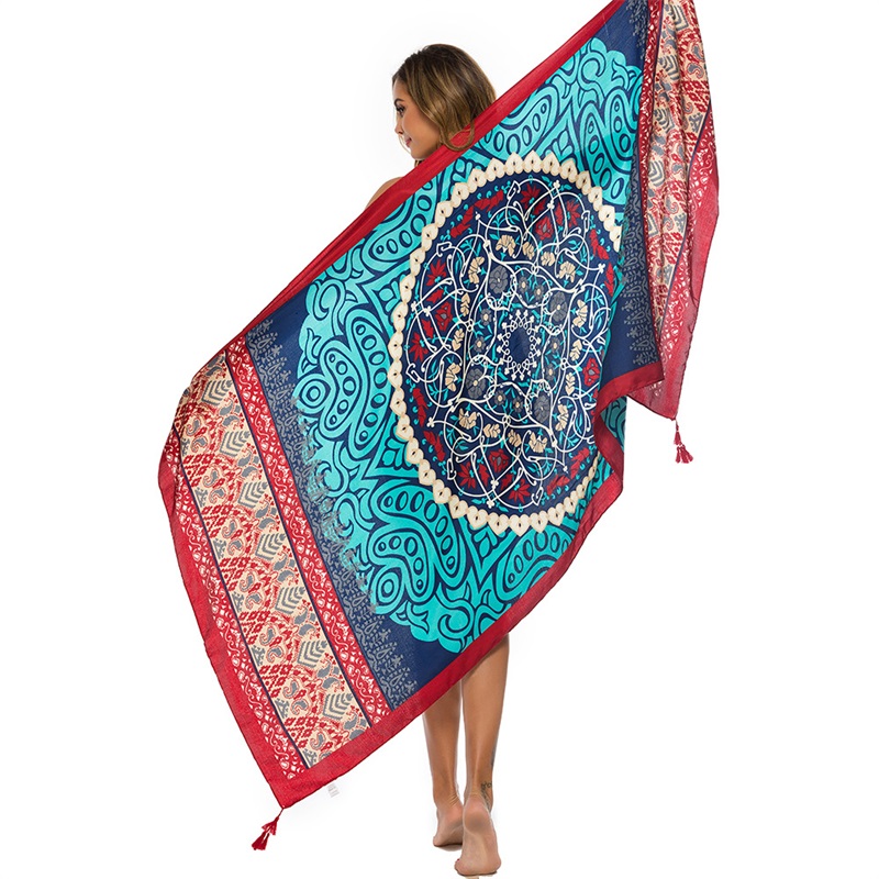 Sarong Pareo Wrap - 2018 Nowy 90x180cm Bawełna Twill Pareo