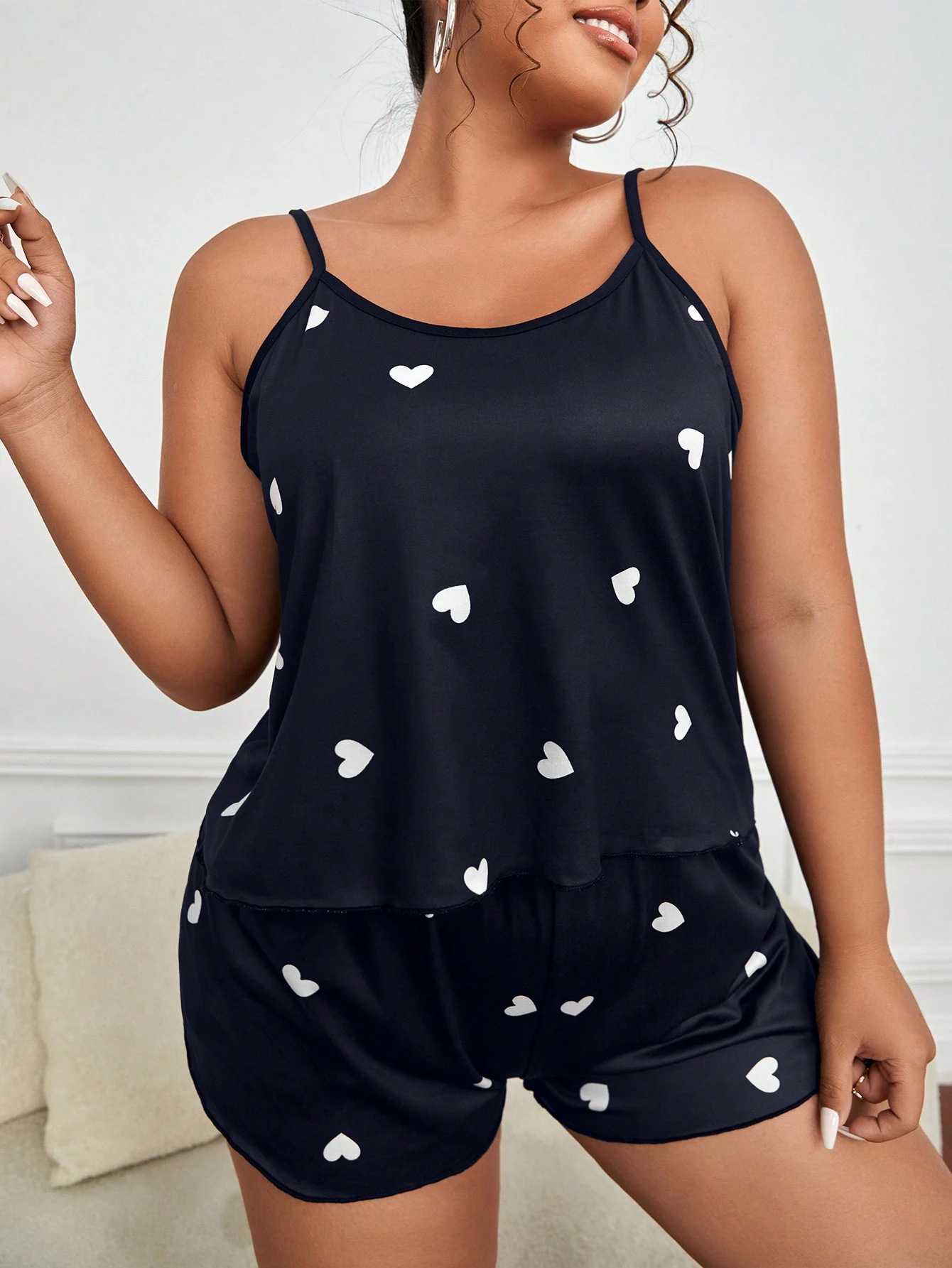 Summer Clothing Ladies - Dwuczęściowy zestaw piżam damskich, odzież do