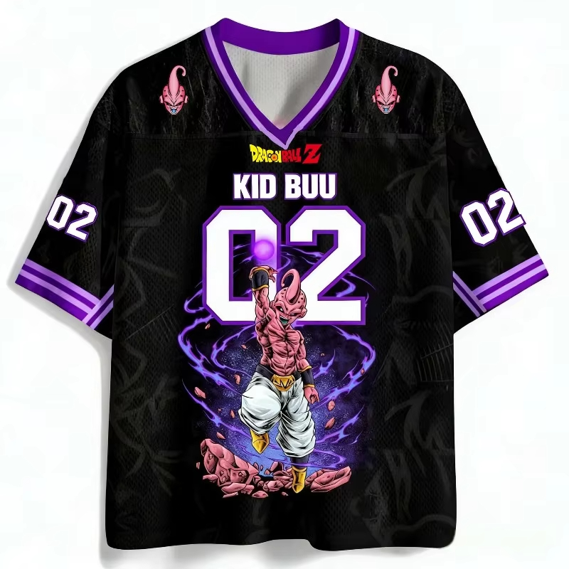 Summer Clothing Aesthetic - Koszulka 3D z nadrukiem Kid Buu