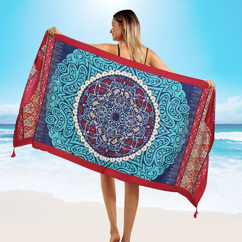 Sarong Pareo Wrap - 2018 Nowy 90x180cm Bawełna Twill Pareo