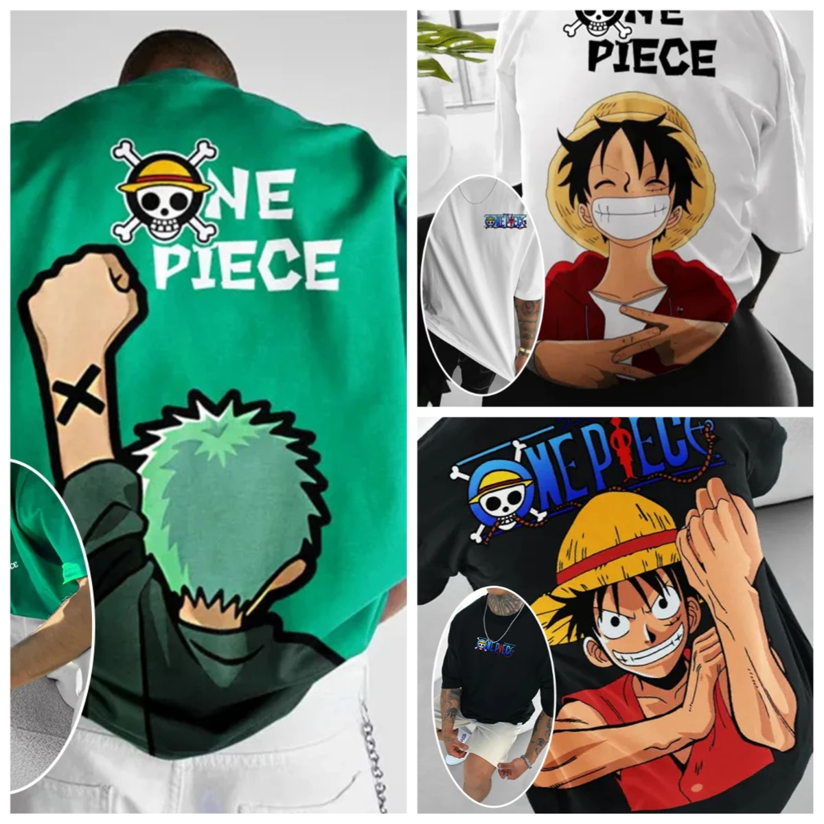 ONE PIECE Luffy Zoro Trendy le – Summer Clothing Trends 2025 recenzja i cena