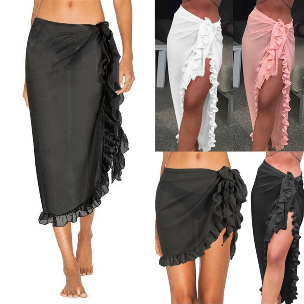 Szarfa z falbankami, szarfa ty – Sarong Pareo Wrap recenzja i cena