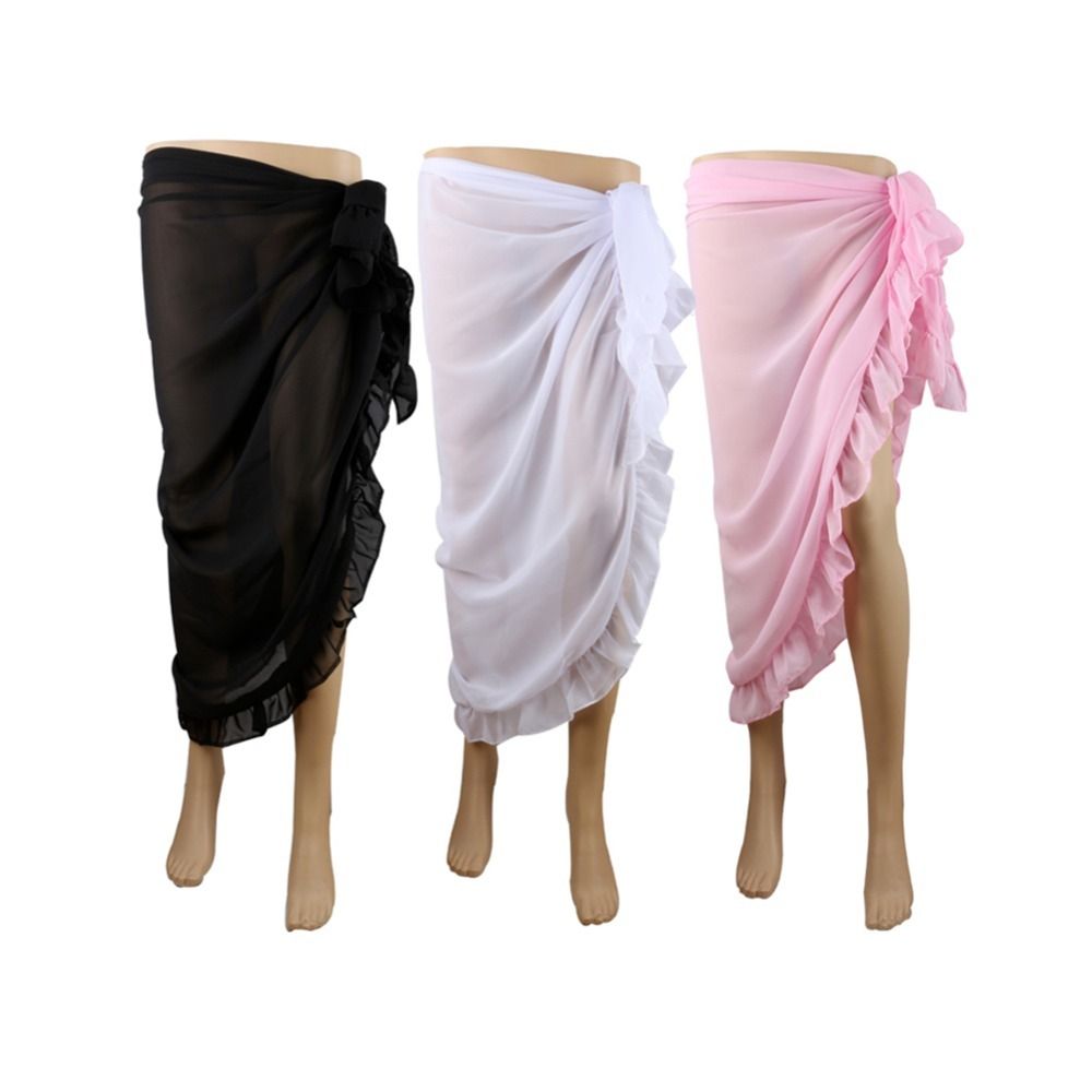 Szarfa z falbankami, szarfa ty – Sarong Pareo Wrap recenzja i cena