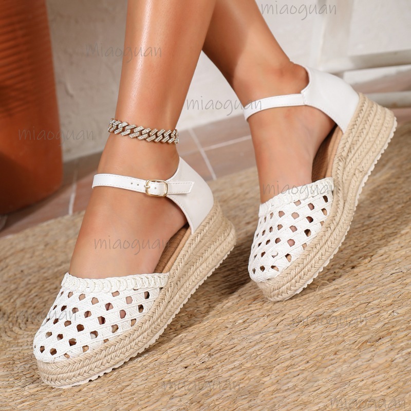 Damskie espadryle na koturnie  – Espadrille Sandal Women recenzja i cena