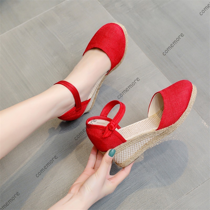 Sandały Comemore na wysokim ob – Espadrille Sandal Women recenzja i cena