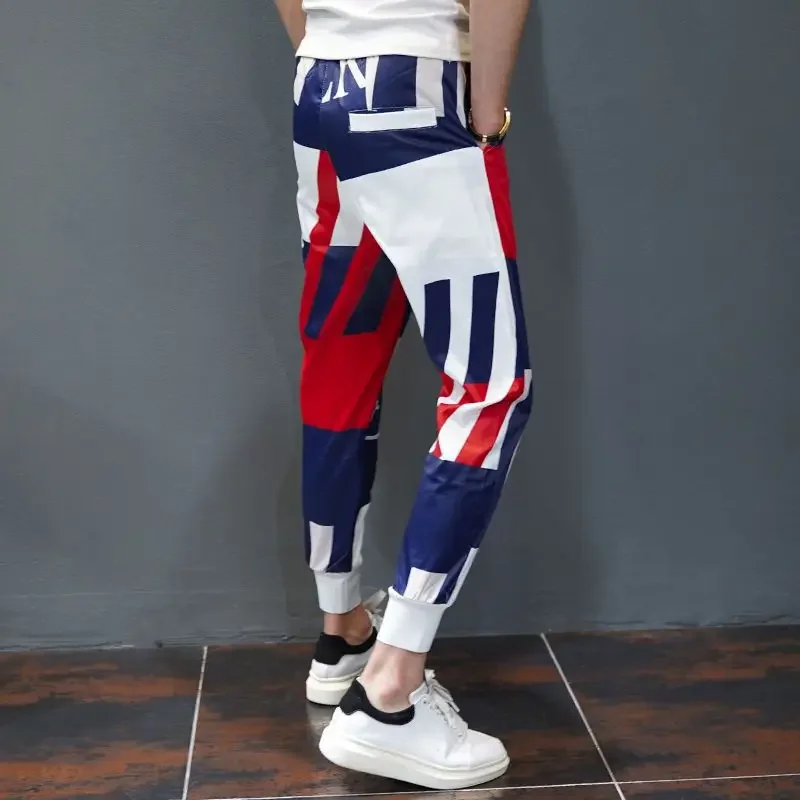 Męskie spodnie casualowe slim  – Summer Clothing Aesthetic recenzja i cena
