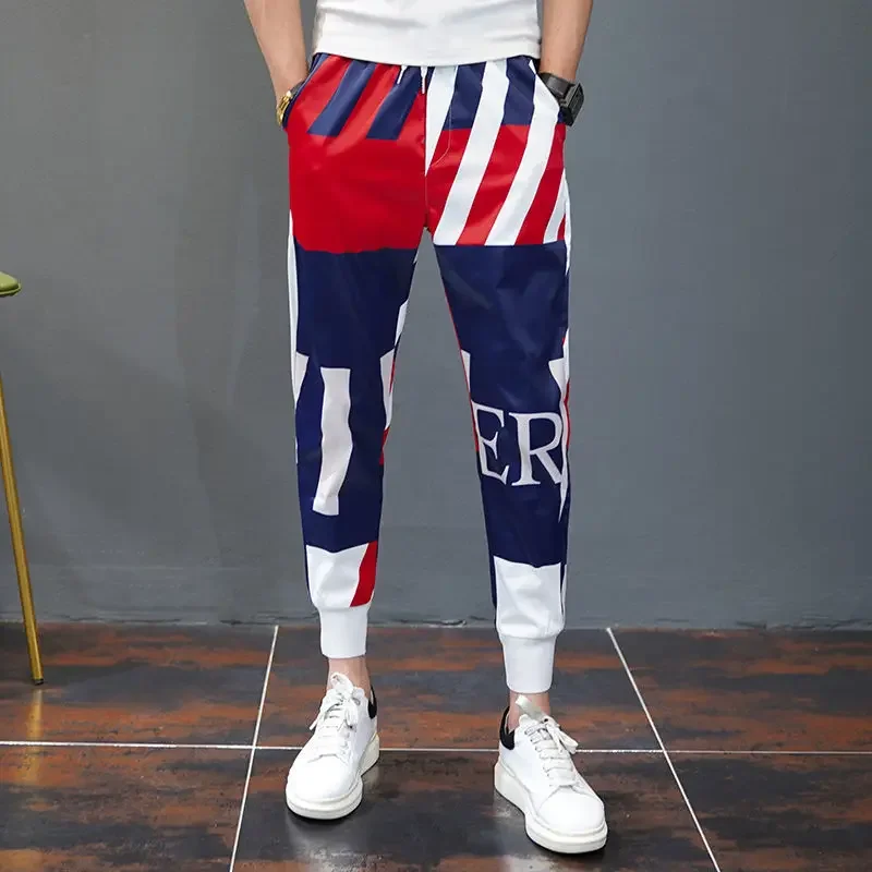 Męskie spodnie casualowe slim  – Summer Clothing Aesthetic recenzja i cena
