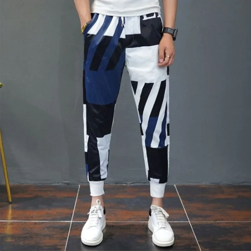 Męskie spodnie casualowe slim  – Summer Clothing Aesthetic recenzja i cena