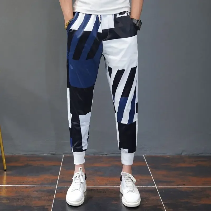 Męskie spodnie casualowe slim  – Summer Clothing Aesthetic recenzja i cena
