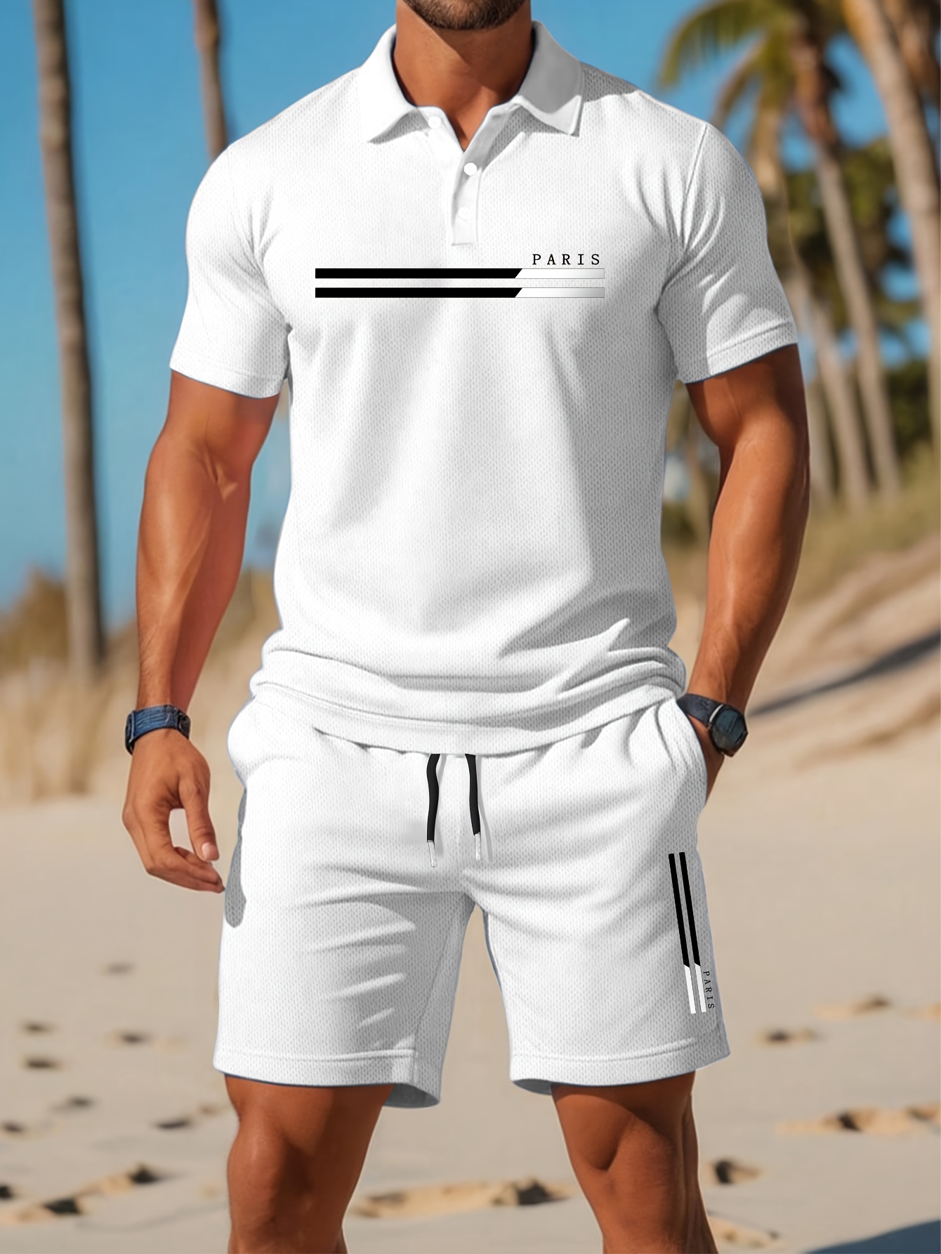 Męski zestaw polo na lato 2026 – Summer Clothing Shops recenzja i cena