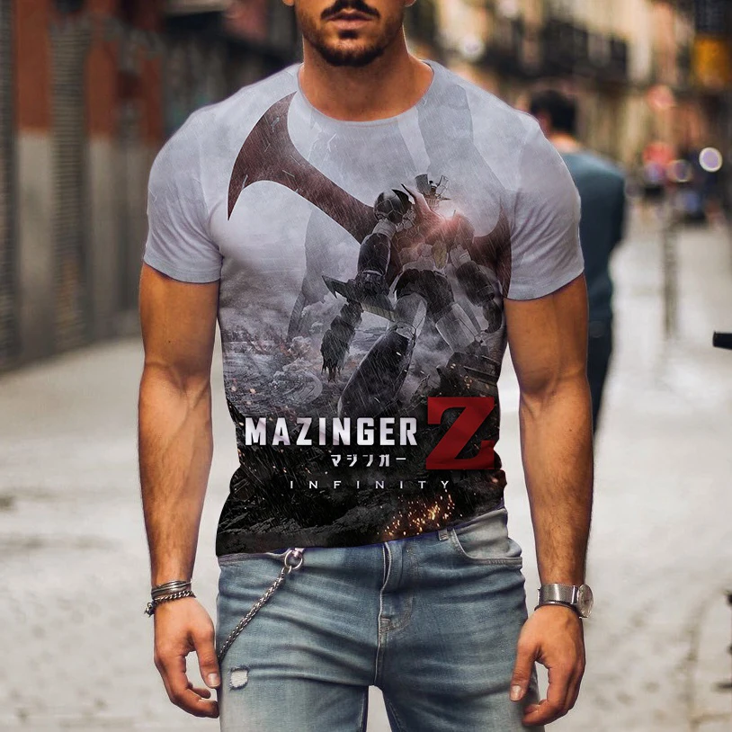 Koszulka z nadrukiem 3D Mazing – Summer Clothing Over 50 recenzja i cena