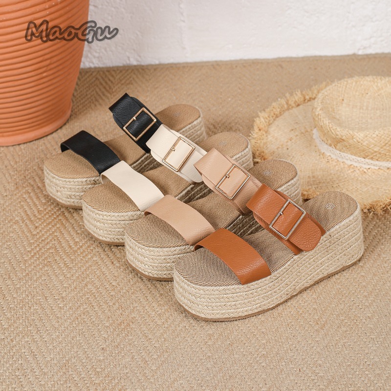 Damskie espadryle na platformi – Espadrille Sandal Women recenzja i cena