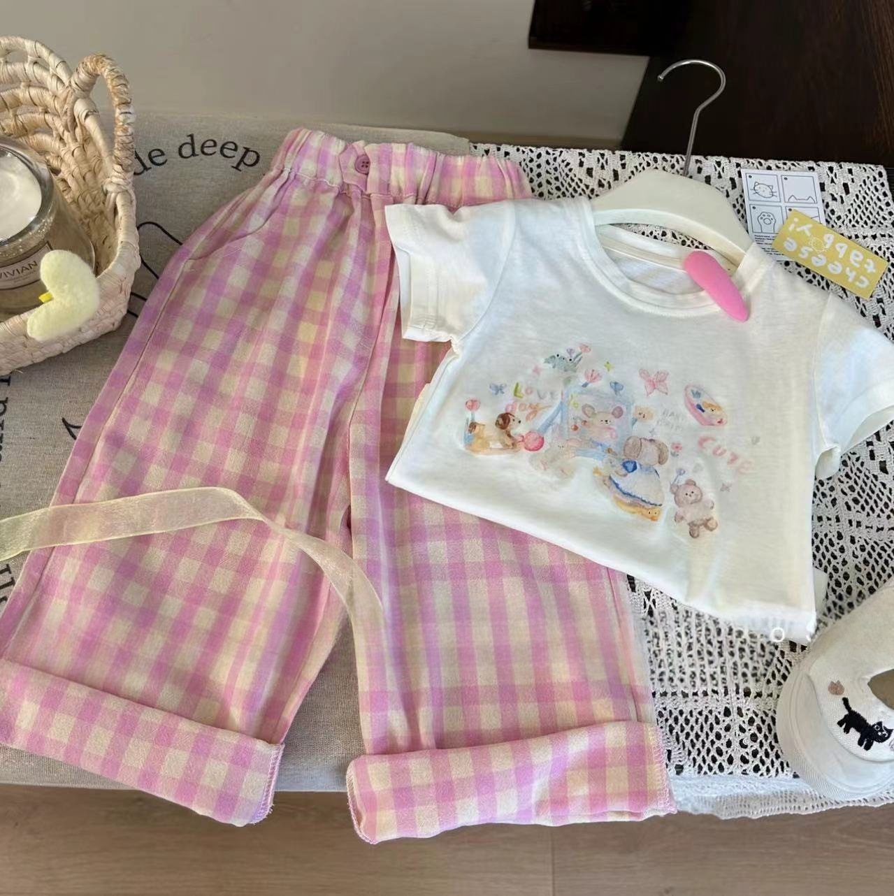 Zestawy odzieży dziecięcej Top – Summer Clothing Boutiques recenzja i cena