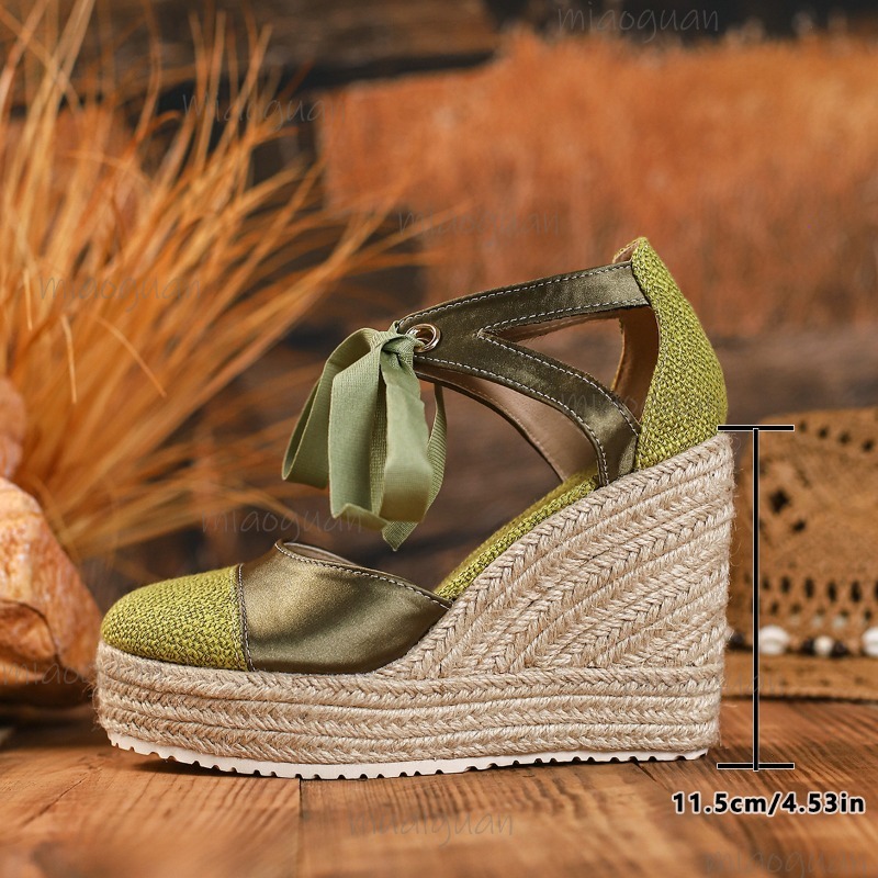 Sandały damskie z okrągłym nos – Espadrille Sandal Women recenzja i cena