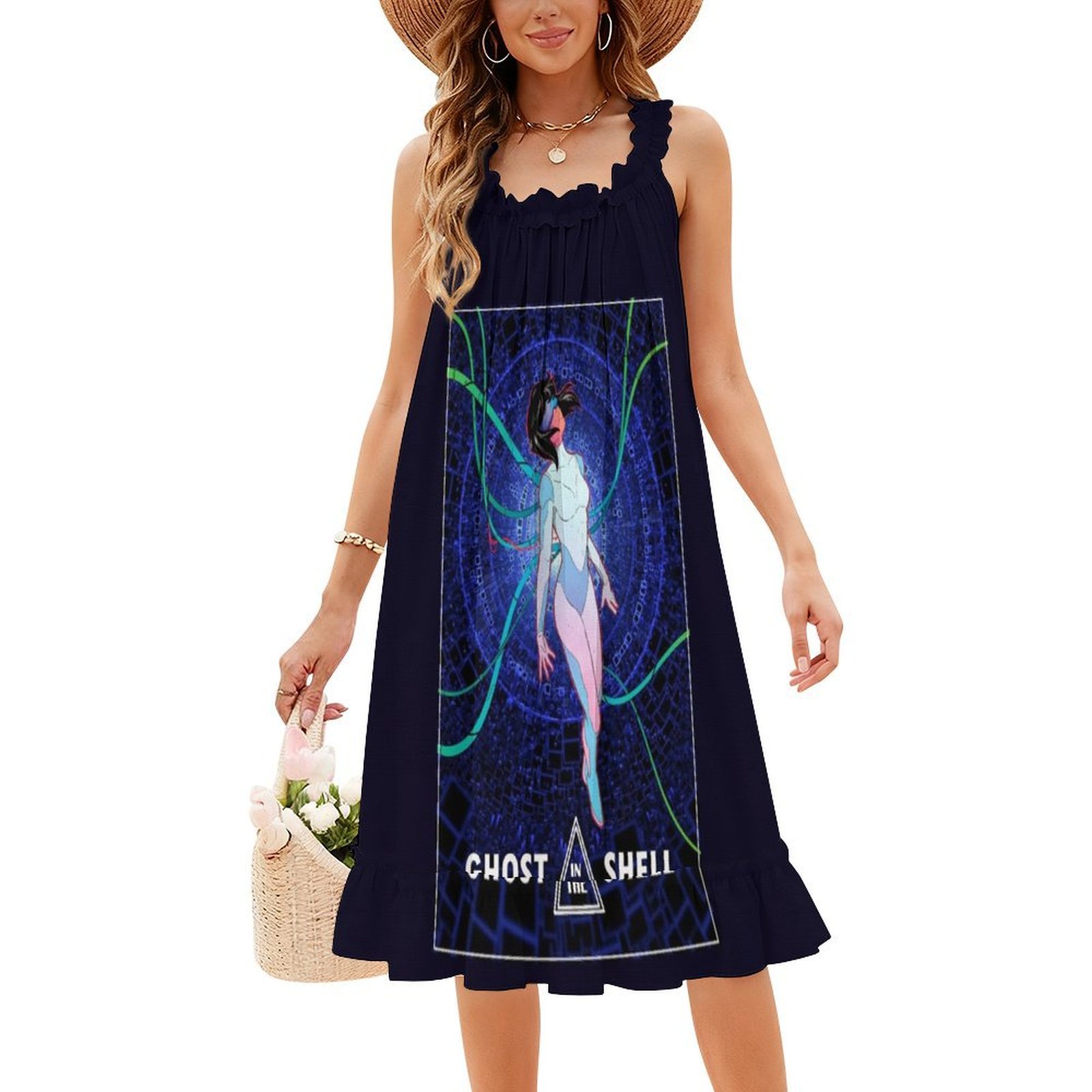 Sukienka Ghost In The Shell w  – Summer Clothing For A Beach recenzja i cena