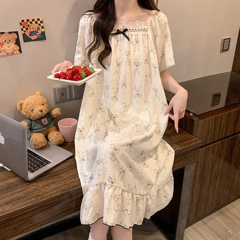 Koszula nocna w stylu księżnic – Summer Clothing Ladies recenzja i cena