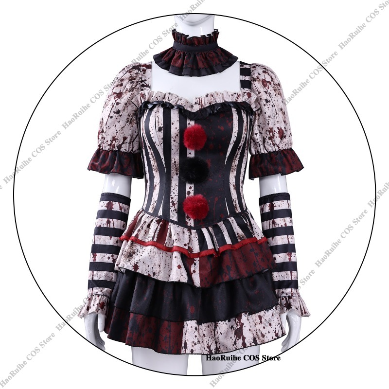 Nowy Strój Terrifier Art Clown – Romper Playsuit Women recenzja i cena