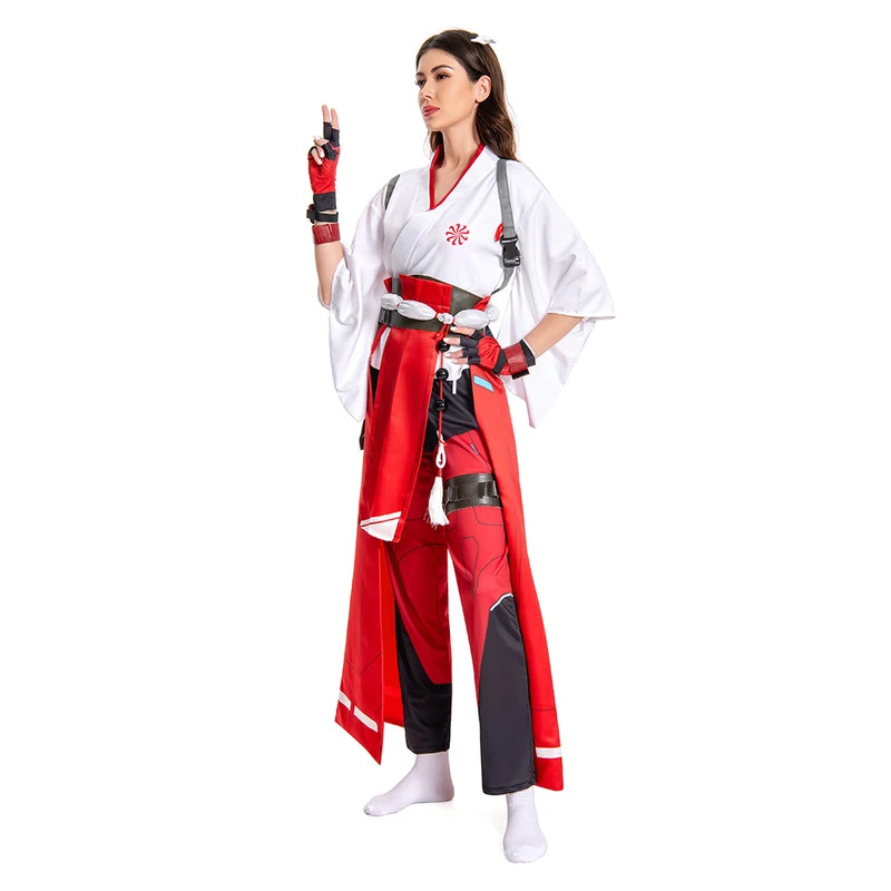 Kostium Cosplay OW Kiriko Dams – Romper Playsuit Women recenzja i cena