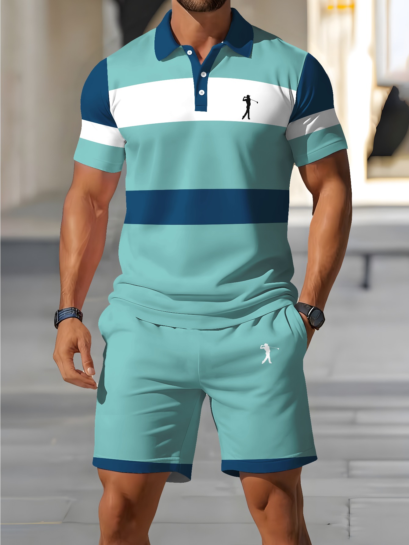 Męski zestaw polo na lato 2026 – Summer Clothing Shops recenzja i cena