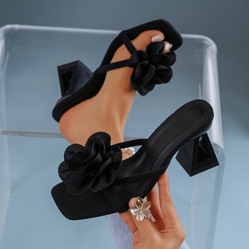 Damskie sandały z kwiatowym de – Summer Clothing Fabric recenzja i cena