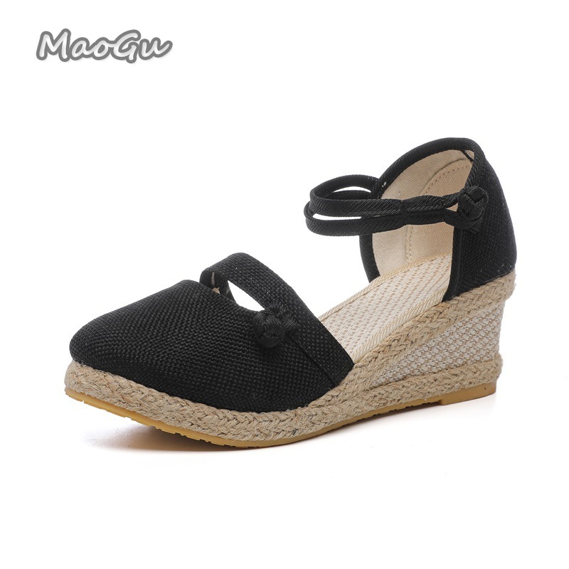 Damskie lniane espadryle na ko – Espadrille Sandal Women recenzja i cena