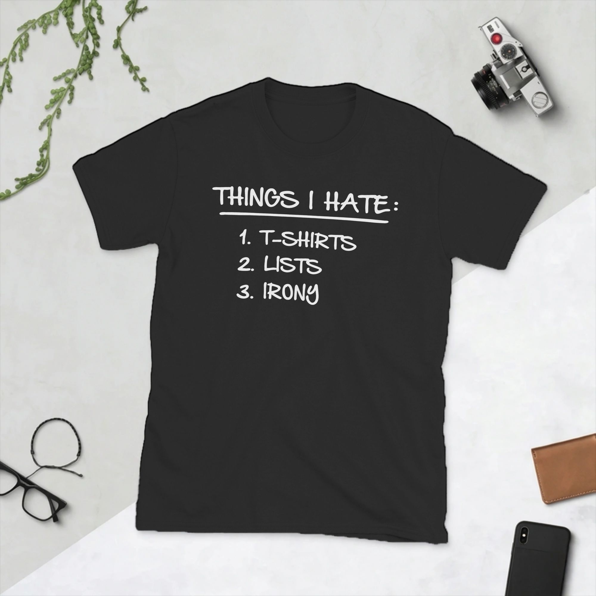 Koszulka męska z ironickim nap – Summer Clothing List recenzja i cena