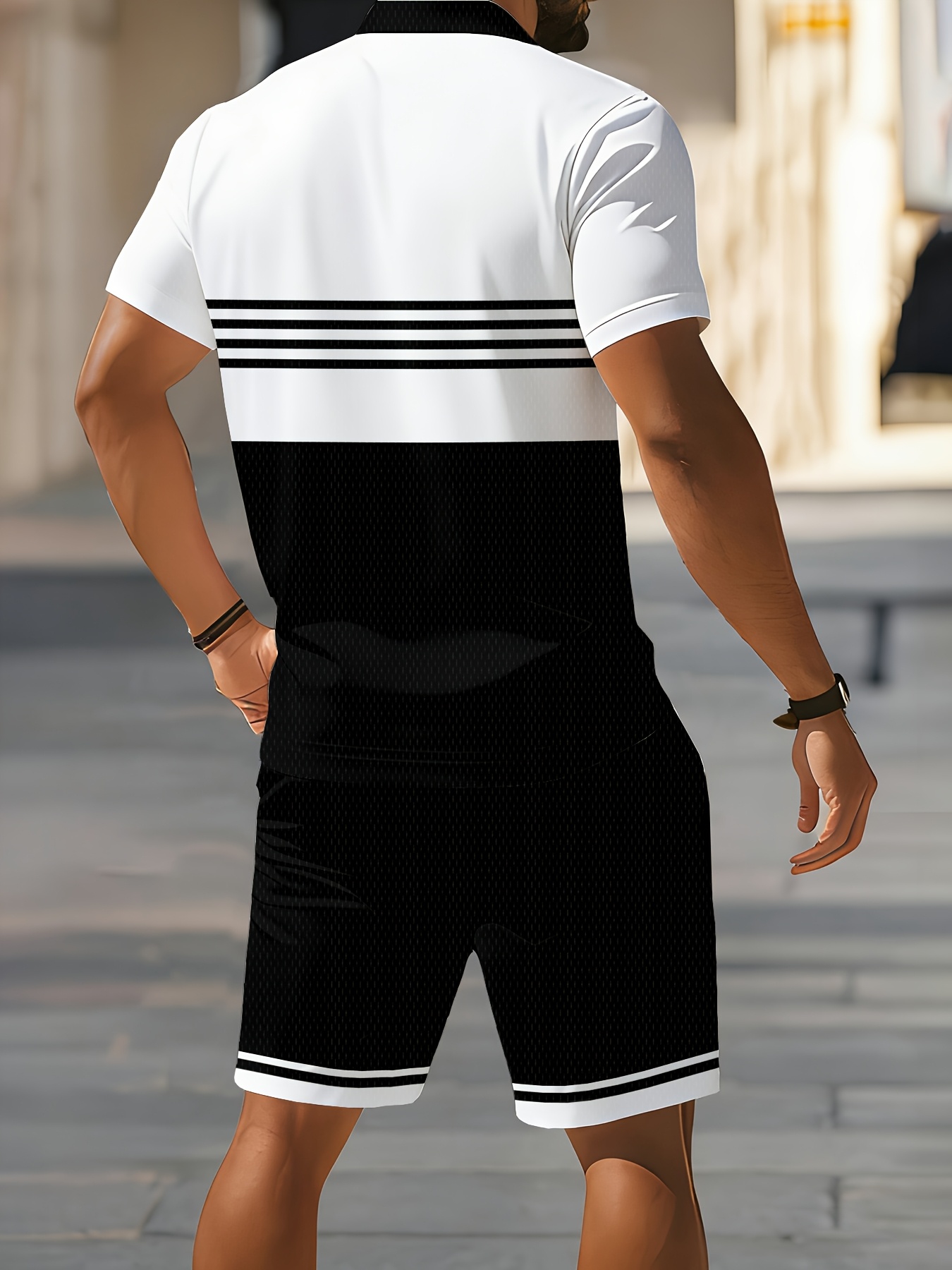 Męski zestaw polo na lato 2026 – Summer Clothing Shops recenzja i cena