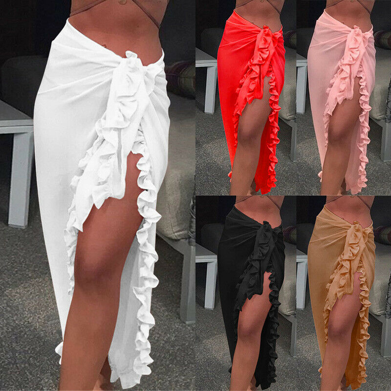 Kobiety seksowna przezroczysta – Sarong Pareo Wrap recenzja i cena