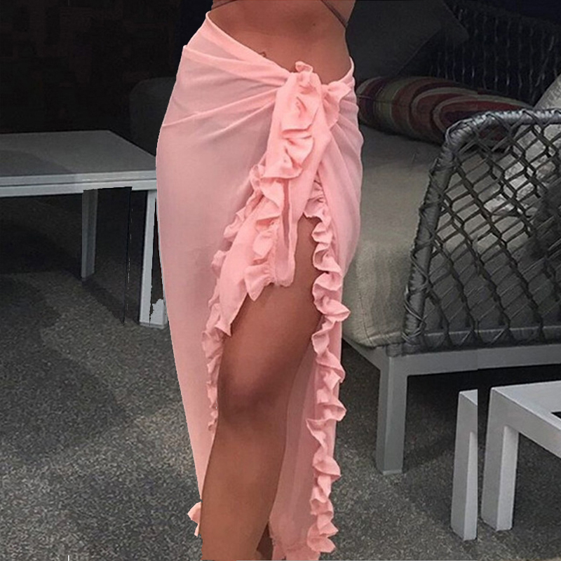 Kobiety seksowna przezroczysta – Sarong Pareo Wrap recenzja i cena