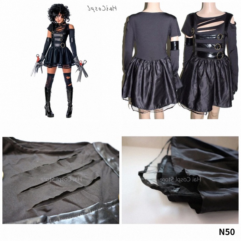 Kostiumy Cosplay Edwarda Nożyc – Romper Playsuit Women recenzja i cena